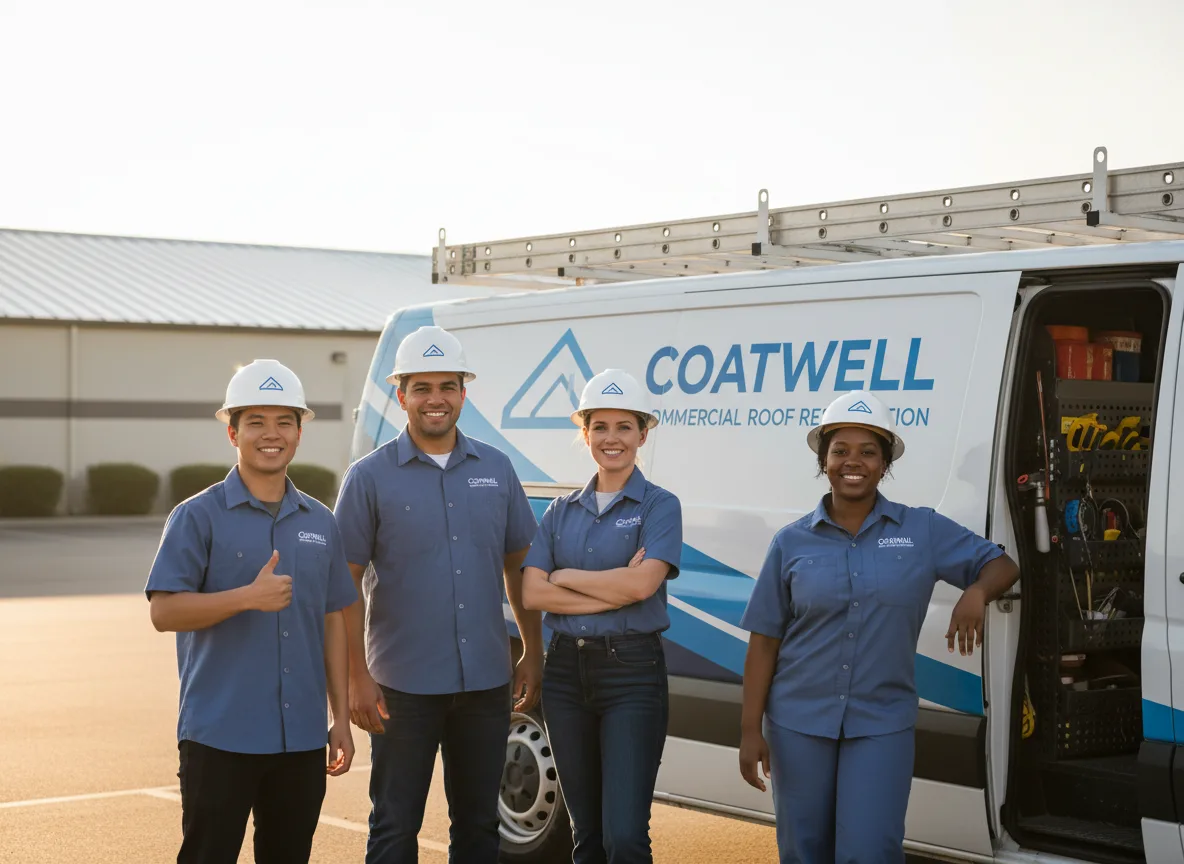 Commercial roof coating company in Essex, IA